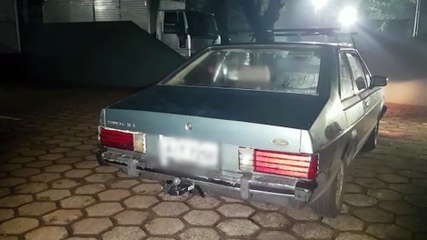 Corcel II furtado na noite de sexta é localizado no bairro Cascavel Velho
