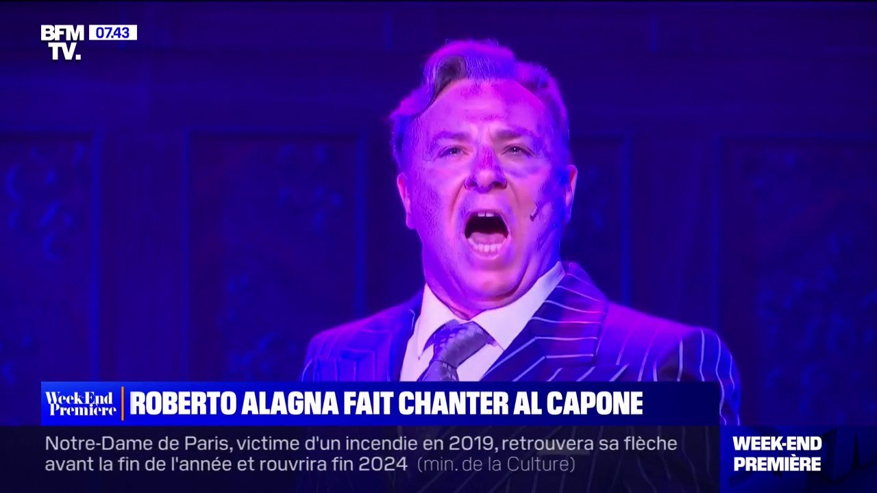 Roberto Alagna interprète Al Capone dans une comédie musicale aux Folies Bergère