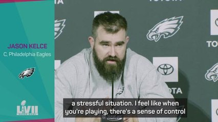 Jason Kelce not so stressed about Super Bowl family affair with brother Travis
