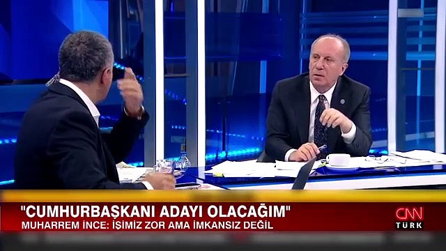 Canlı yayında Muharrem İnce'ye soruldu: Kılıçdaroğlu aday olursa kazanmasını ister misiniz?