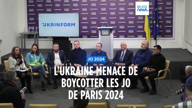 L'Ukraine maintient sa menace de boycotter les Jeux olympiques de Paris 2024