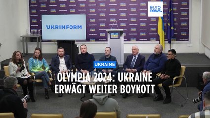 Die Ukraine will weiter den Olympia-Start von Russen und Belarussen verhindern