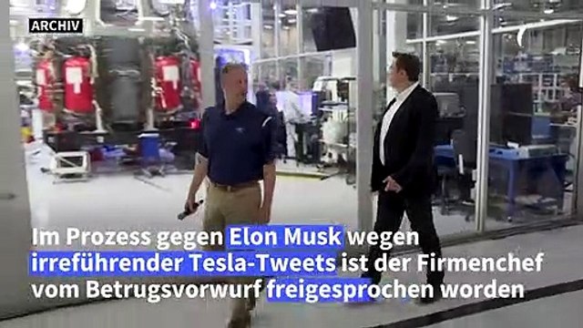 Freispruch für Elon Musk in Betrugsprozess um irreführende Tesla-Tweets
