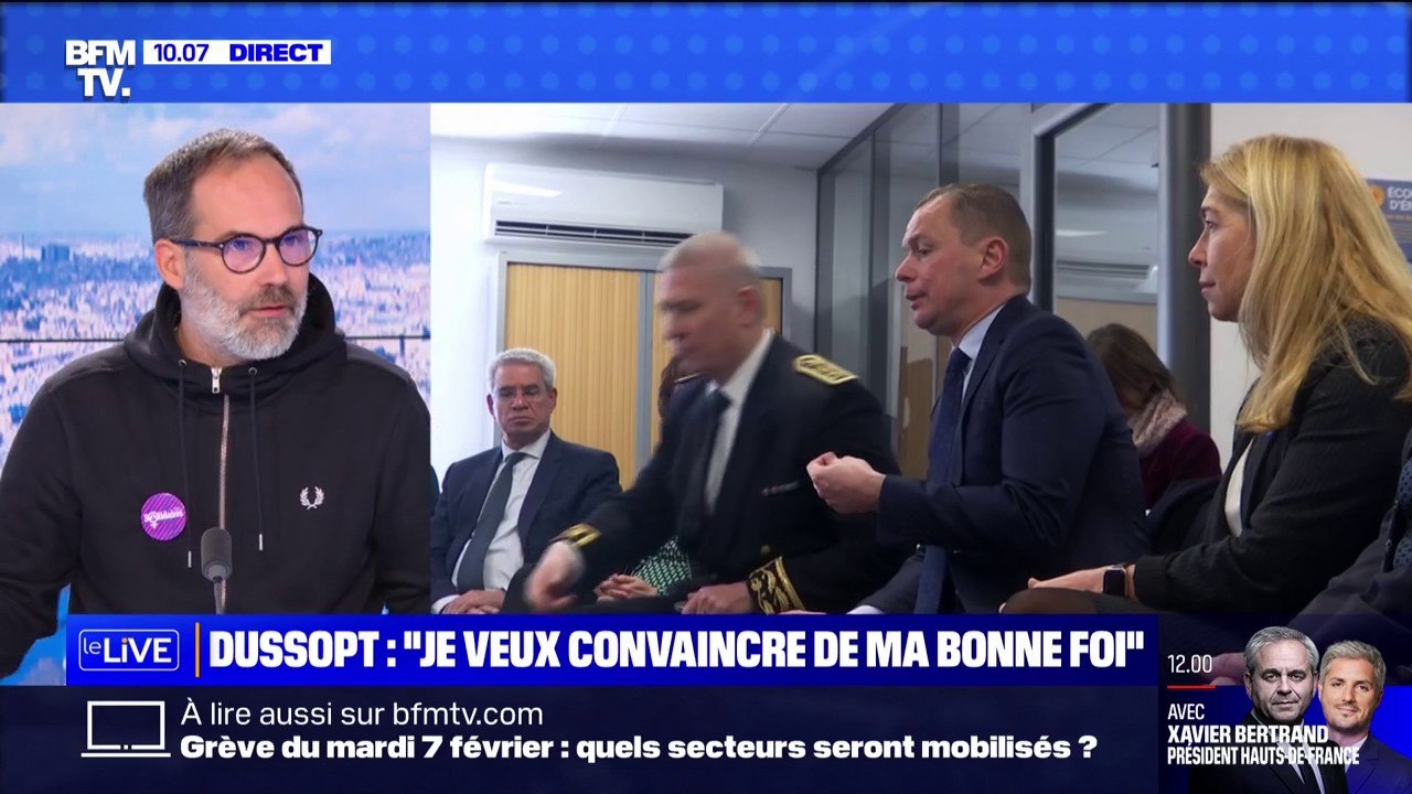 Soupçons de "favoritisme": "Évidemment, il faut qu'Olivier Dussopt s'en aille, il ne peut pas continuer à porter cette réforme des retraites", estime Bertrand Dumont (Solidaires RATP)