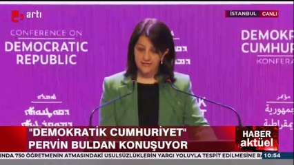 Télécharger la video: HDP Eş Genel Başkanı Pervin Buldan 'Demokratik Cumhuriyet Konferansı' açılış konuşması