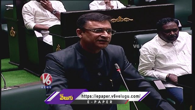 Minister Vemula Prashanth Reddy Fires On Akbaruddin Owaisi _ Telangana Assembly _ V6 News