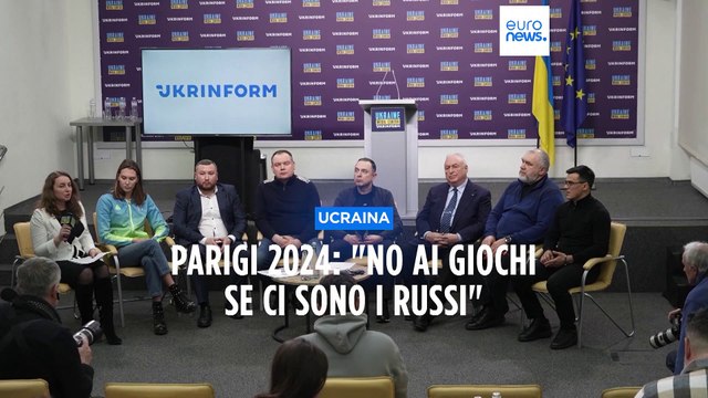 Olimpiadi, Ucraina: No agli atleti russi mentre i nostri muoiono sotto le bombe