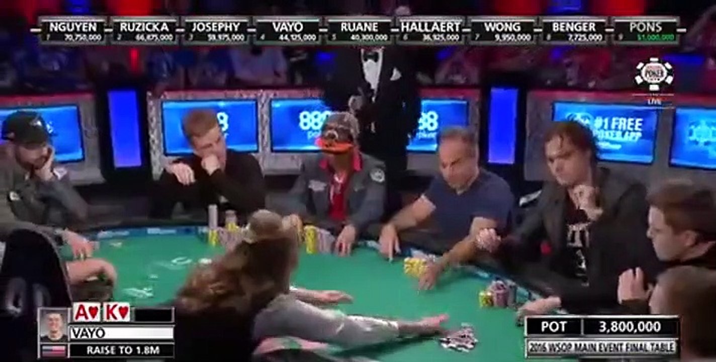 World Series Of Poker 2016 Main Event - Se1 - Ep16 HD Watch - Part 01