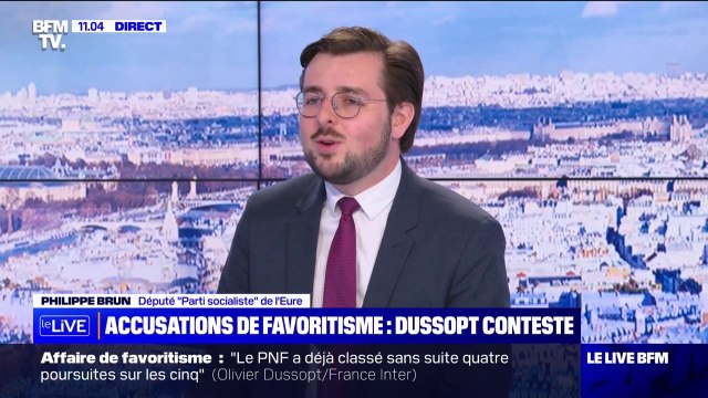 Philippe Brun (PS): Quand on est accusé de favoritisme, on doit se mettre en retrait de ses fonctions publiques