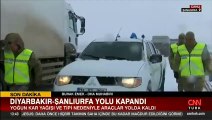 Son dakika... Diyarbakır-Şanlıurfa yolu kapandı!