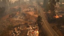 Brucia il Cile, oltre 200 incendi nella parte centrale del Paese