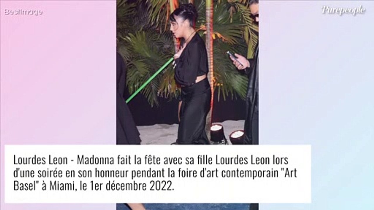 Madonna : Sa fille Lourdes recalée lors d'une prestigieuse soirée à New-York