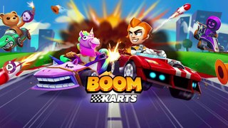 Boom Karts Multiplayer Racing Game Official  Android IOS GamePlay Trailer