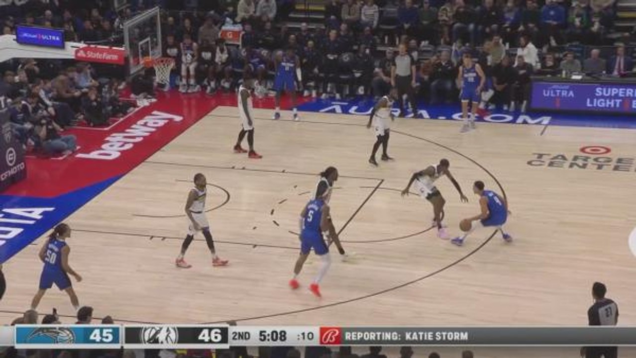 Five ejected as Magic tumble Timberwolves
