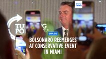 Brazil's ex-leader Jair Bolsonaro resurfaces in Miami still confused he lost election