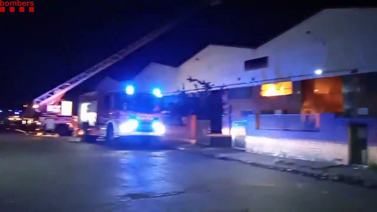 Incendio en Lliçà de Vall