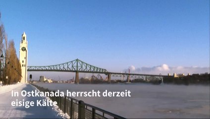 Extreme Kälte in Ostkanada