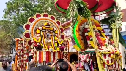 चेन्नई के वाडापलानी मुरुगन मंदिर में थाईपुसम उत्सव