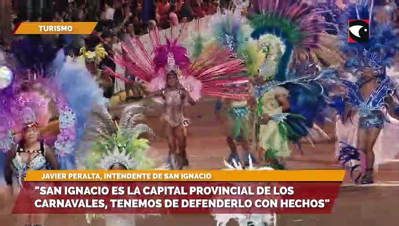 "San Ignacio es la capital provincial de los carnavales, tenemos de defenderlo con hechos"