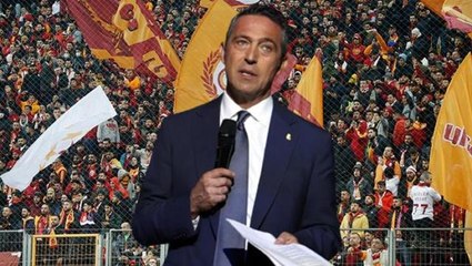 Ali Koç'un Valencia için kullandığı kelime sonrası Galatasaraylılar harekete geçti: Başkanın sana aptal diyor