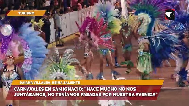 Carnavales en San Ignacio: Hace mucho no nos juntábamos, no teníamos pasadas por nuestra avenida