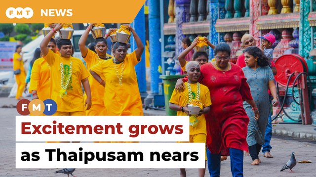 Thaipusam celebration in full-swing for Hindu devotees