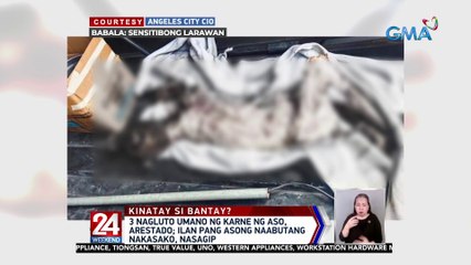 3 nagluto umano ng karne ng aso, arestado; ilan pang asong naabutang nakasako, nasagip | 24 Oras Weekend