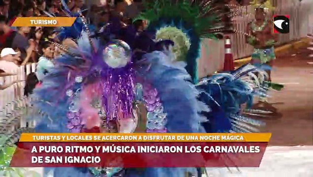 A puro ritmo y música iniciaron los carnavales de San Ignacio