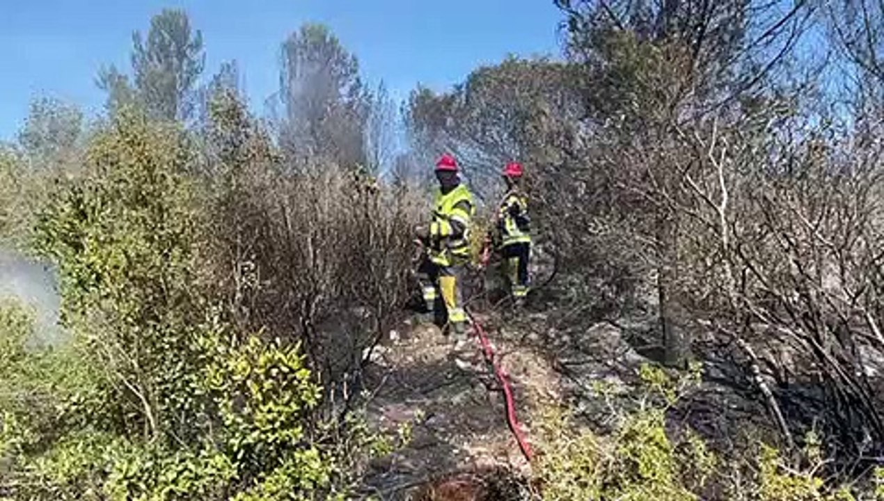 Incendie de Mouries : le point à 13h avec le Sdis 13