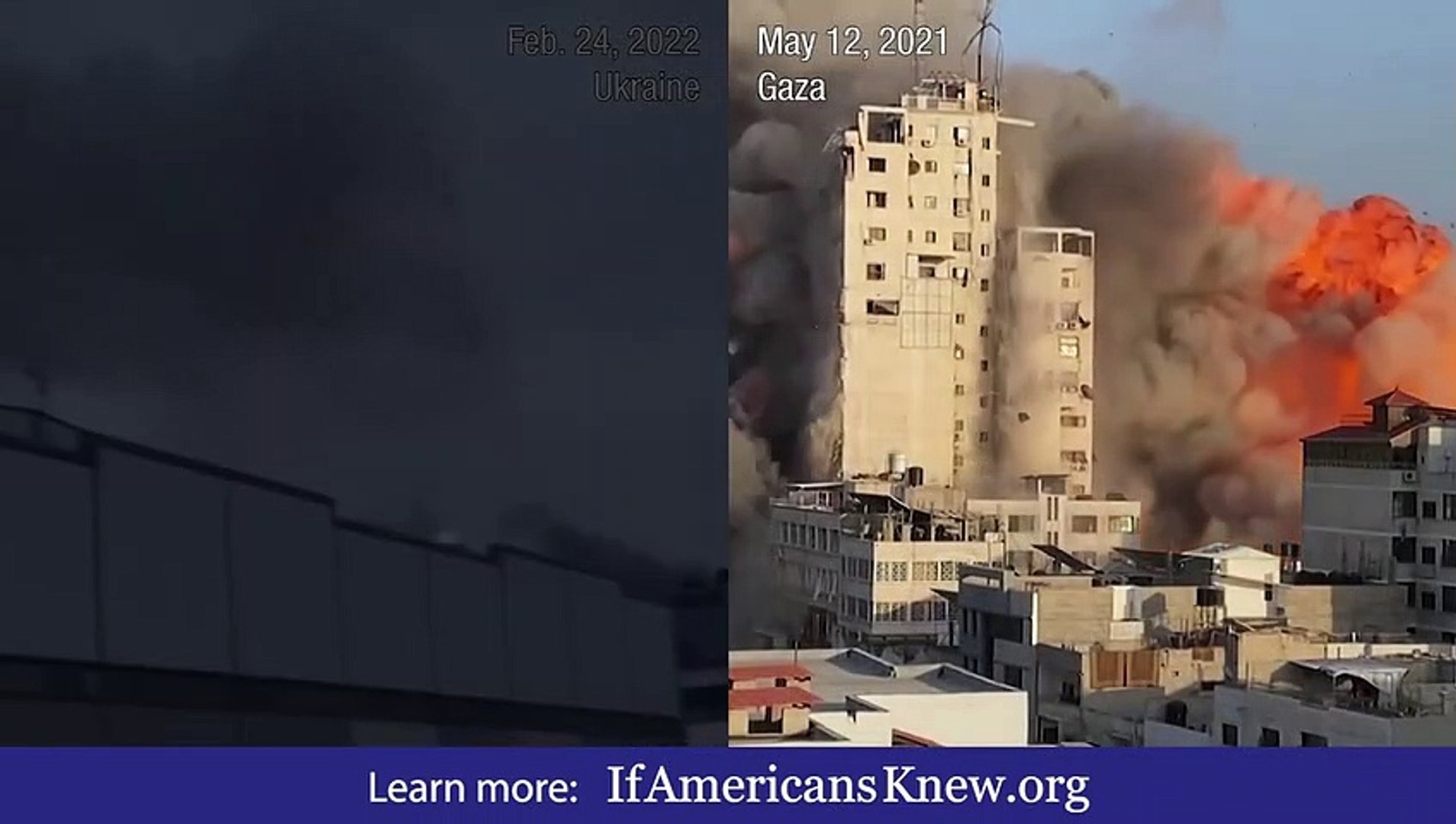 More war... on Ukrainians, on Palestinians