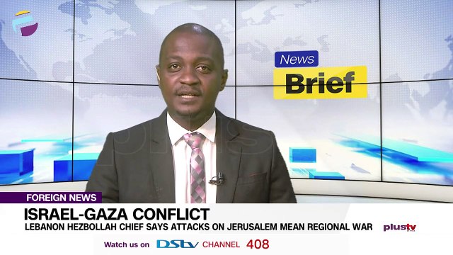 Conflict in Israel-Gaza; Hezbollah chief in Lebanon says attacks on Jerusalem indicate a regional war; FOREIGN
