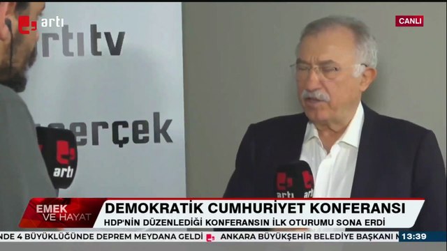 Çalışma eski Bakanı Ziya Halis, 'Demokratik Cumhuriyet Konferansı'nı değerlendirdi
