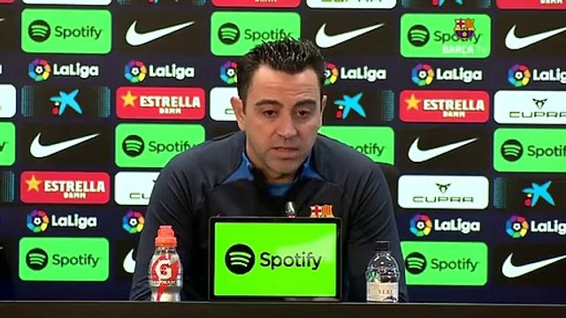 Xavi pide paciencia con Ansu Fati en rueda de prensa / FCB
