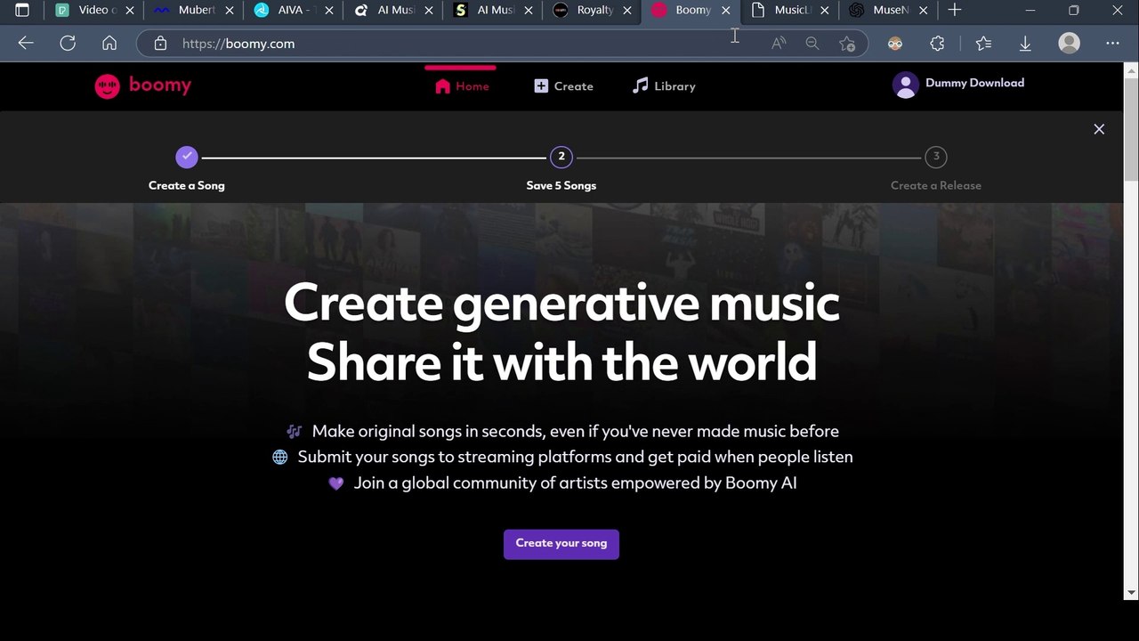Top AI music generating tools (publicly available tools)