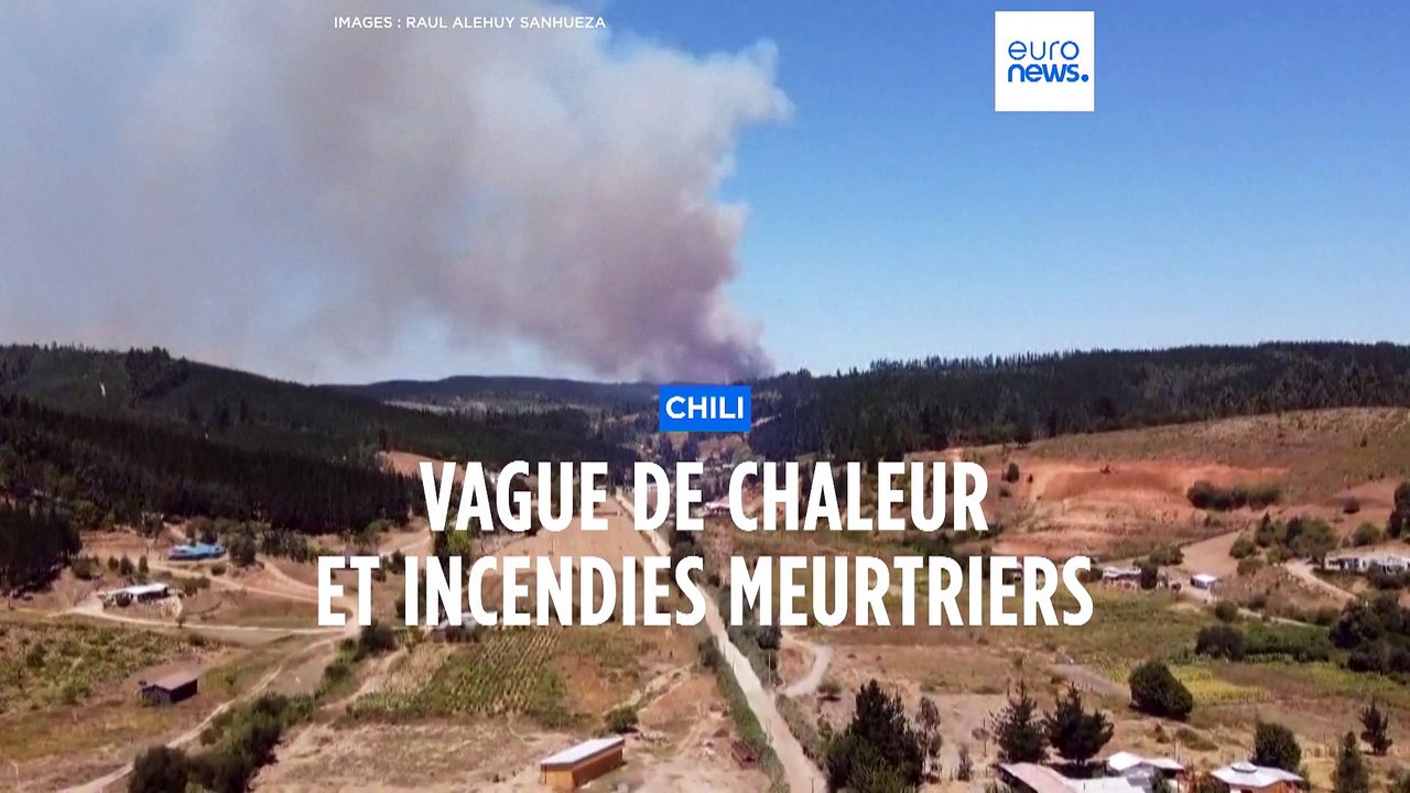 Chili : vague de chaleur et incendies meurtriers