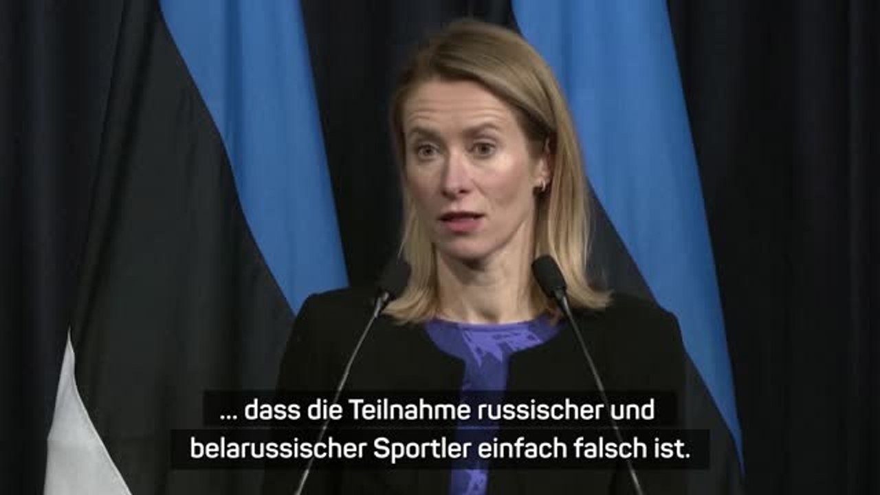 Baltische Staaten gegen russische Olympia-Teilnahme