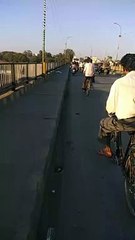 Indira Setu's light burns day and night