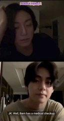 Jungkook & V Instagram Live Video [ENG SUB] 2 February 2023 | Taekook Insta Live