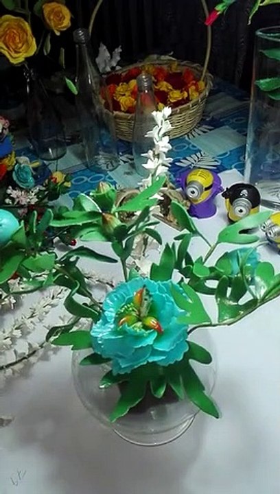 Home Made Flowers.