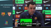 Xavi y la defensa inquebrantable del rendimiento de Ansu Fati