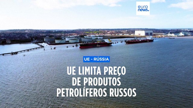 Governos da UE de acordo para fixar limites a preços de produtos petrolíferos russos