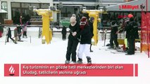 Uludağ, tatilcilerin akınına uğradı