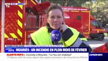 Incendie à Mouriès: 