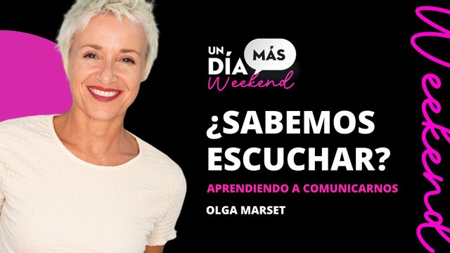 Aprende las claves para comunicarte con la periodista y presentadora Olga Marset