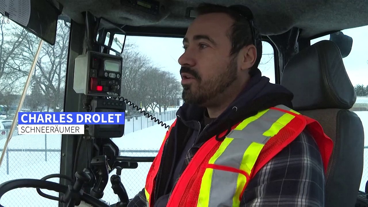 Schneeräumen in Montreal: Auch ökologisch eine Herausforderung