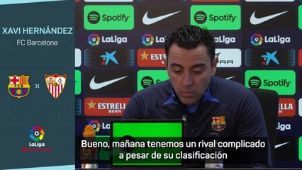 Xavi: "No hay que bajar la guardia"