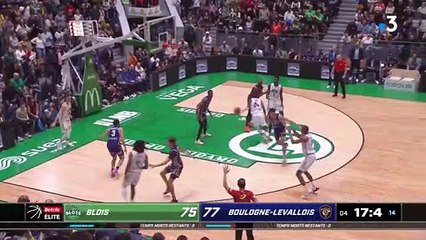 Le tir de la gagne de Blois face à Boulogne-Levallois