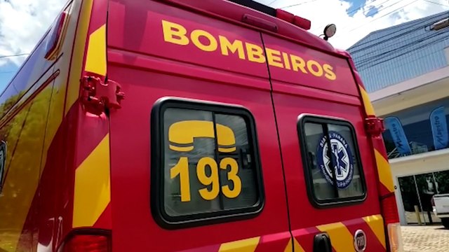 Colisão traseira deixa motociclista ferido no Bairro XIV de Novembro