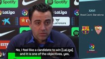 Xavi insists Barcelona are not favourites for LaLiga