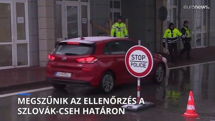 Megszűnik az ellenőrzés a szlovák-cseh határon